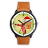 Cute Shar Pei Print On Christmas Wrist WatchFL State