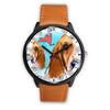 Basset Hound Dog New York Christmas Special Wrist Watch