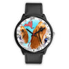 Basset Hound Dog New York Christmas Special Wrist Watch