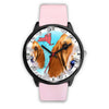 Basset Hound Dog New York Christmas Special Wrist Watch