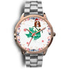 Basset Hound Texas Christmas Special Wrist Watch