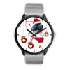 Newfoundland dog California Christmas Special Wrist Watch