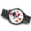 Newfoundland dog California Christmas Special Wrist Watch