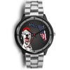 Dalmatian Dog On Christmas Florida Wrist Watch