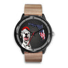 Dalmatian Dog On Christmas Florida Wrist Watch