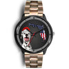 Dalmatian Dog On Christmas Florida Wrist Watch
