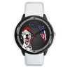 Dalmatian Dog On Christmas Florida Wrist Watch