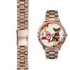 Cute Chihuahua Dog New York Christmas Special Wrist Watch