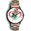 Shih Poo Dog Texas Christmas Special Wrist Watch