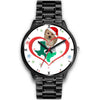 Shih Poo Dog Texas Christmas Special Wrist Watch