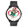 Shih Poo Dog Texas Christmas Special Wrist Watch