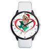 Shih Poo Dog Texas Christmas Special Wrist Watch