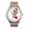 Shih Poo Dog California Christmas Special Wrist Watch