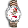 Shih Poo Dog California Christmas Special Wrist Watch