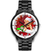 Dogue de Bordeaux (Bordeaux Mastiff) Dog New York Christmas Special Wrist Watch