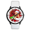 Dogue de Bordeaux (Bordeaux Mastiff) Dog New York Christmas Special Wrist Watch