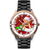 Bordeaux Mastiff Dog New York Christmas Special Wrist Watch