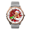 Bordeaux Mastiff Dog New York Christmas Special Wrist Watch