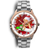 Bordeaux Mastiff Dog New York Christmas Special Wrist Watch