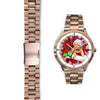 Bordeaux Mastiff Dog New York Christmas Special Wrist Watch