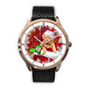 Bordeaux Mastiff Dog New York Christmas Special Wrist Watch