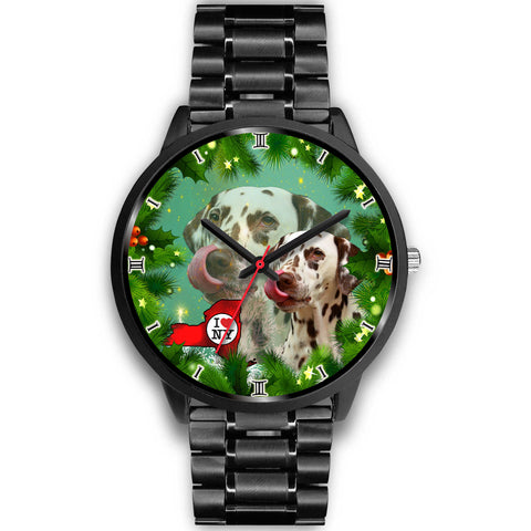 Dalmatian Dog New York Christmas Special Wrist Watch
