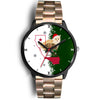 Munchkin Cat California Christmas Special Wrist Watch