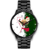Munchkin Cat California Christmas Special Wrist Watch