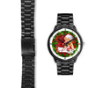 Cute Bordeaux Mastiff Dog Virginia Christmas Special Wrist Watch