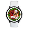 Cute Bordeaux Mastiff Dog Virginia Christmas Special Wrist Watch