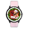 Cute Bordeaux Mastiff Dog Virginia Christmas Special Wrist Watch
