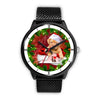 Cute Bordeaux Mastiff Dog Virginia Christmas Special Wrist Watch