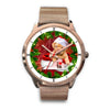 Lovely Bordeaux Mastiff Dog Virginia Christmas Special Wrist Watch