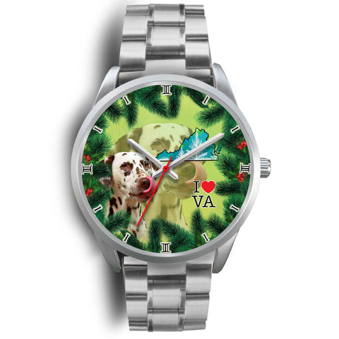 Dalmatian Dog Virginia Christmas Special Wrist Watch