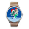 Manx cat Texas Christmas Special Wrist Watch