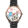 Cute Dalmatian Dog Alabama Christmas Special Wrist Watch
