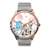 Cute Dalmatian Dog Alabama Christmas Special Wrist Watch