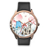 Cute Dalmatian Dog Alabama Christmas Special Wrist Watch