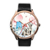 Cute Dalmatian Dog Alabama Christmas Special Wrist Watch