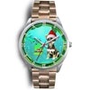Cute Chihuahua Dog Michigan Christmas Special Wrist Watch