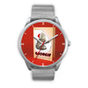 Manx Cat Georgia Christmas Special Wrist Watch