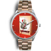 Manx Cat Georgia Christmas Special Wrist Watch