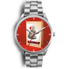 Manx Cat Georgia Christmas Special Wrist Watch