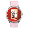 Manx Cat Georgia Christmas Special Wrist Watch