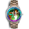 Amazing Rough Collie Dog Art Michigan Christmas Special Wrist Watch