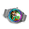 Amazing Rough Collie Dog Art Michigan Christmas Special Wrist Watch