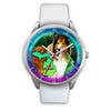 Amazing Rough Collie Dog Art Michigan Christmas Special Wrist Watch