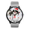 Japanese Chin Dog Georgia Christmas Special Wrist Watch