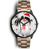 Japanese Chin Dog Georgia Christmas Special Wrist Watch