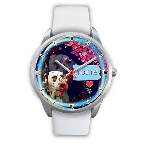 Lovely Dalmatian Dog Pennsylvania Christmas Special Wrist Watch